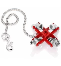Knipex Universal-Schlüssel Für Gängige Schränke Und Absperrsysteme 90 Mm (SB-Karte/Blister)